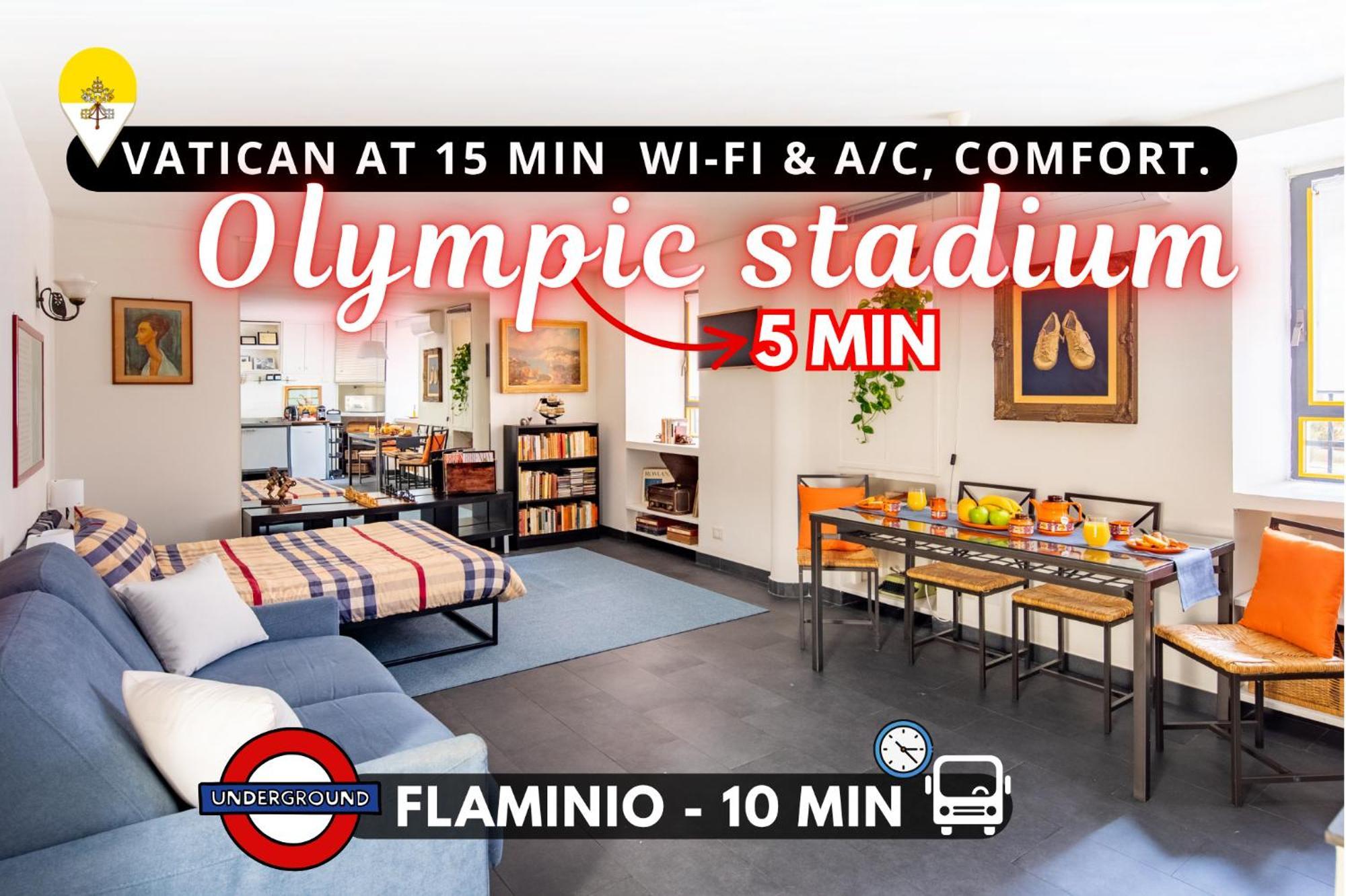 Casa Calligarich Stadio Olimpico Foro Italico Appartamento